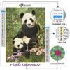 5D DIY Diamant Stickerei Tier Panda Diamant Malerei Mosaik Home Dekoration