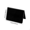 20Pcs Mini Chalkboard Signs Black Tabletop Reusable Table Number Small Tent