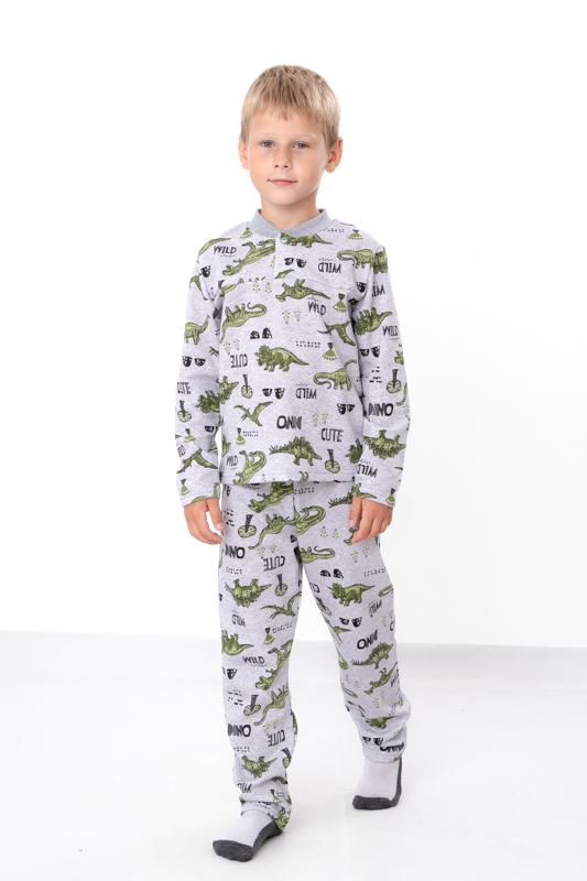 

Набір піжами (хлопчики) Демісезонний 6077-024-4-H HC 98 лінкор сірий колір