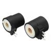 2pcs Black Dryer Gas Valve Ignition Solenoid