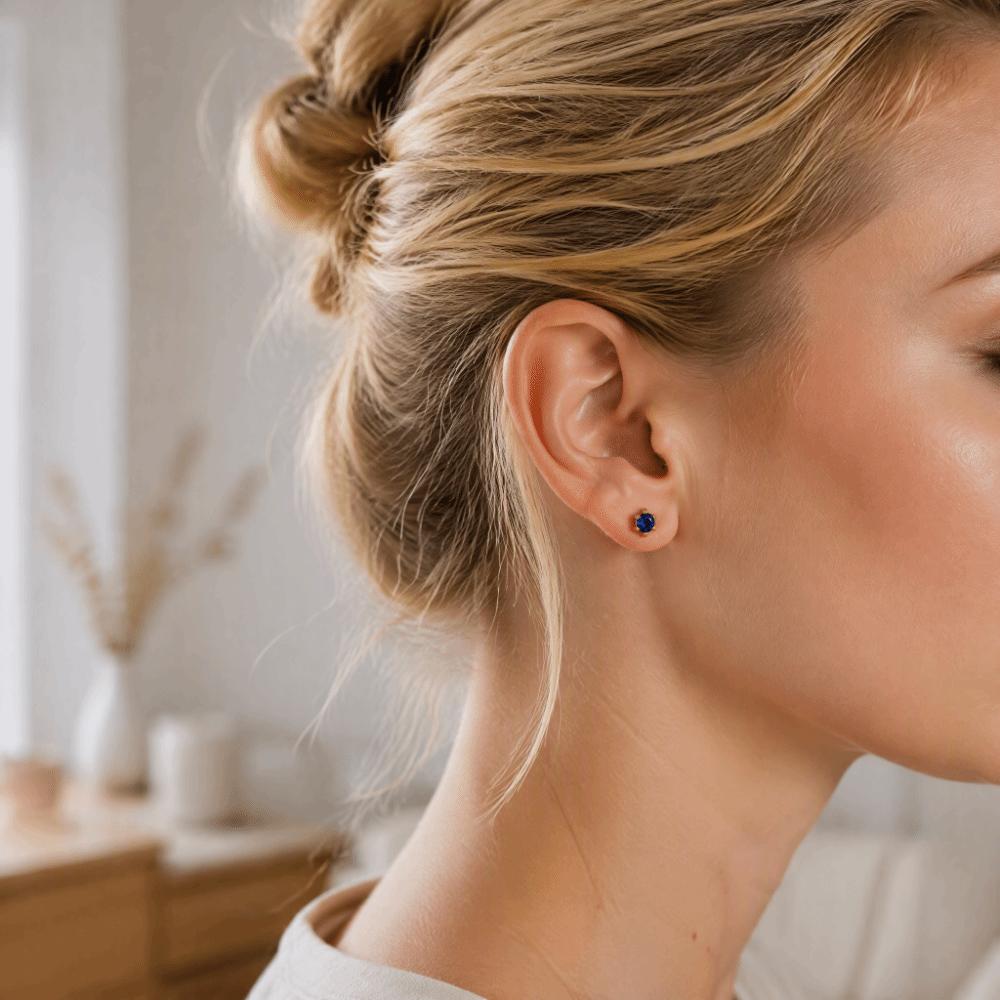 3mm/4mm TOP Sada nástrojů na propichování uší Hvězdy Nástroj na propichování uší Šperky Piercingový Salon