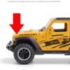 1/32 Scale Jeep Wrangler Rubicon Alloy Model Car Metal Diecast Collection Vehicle Simulation Sound & Light Toy for Kids Christmas Gift