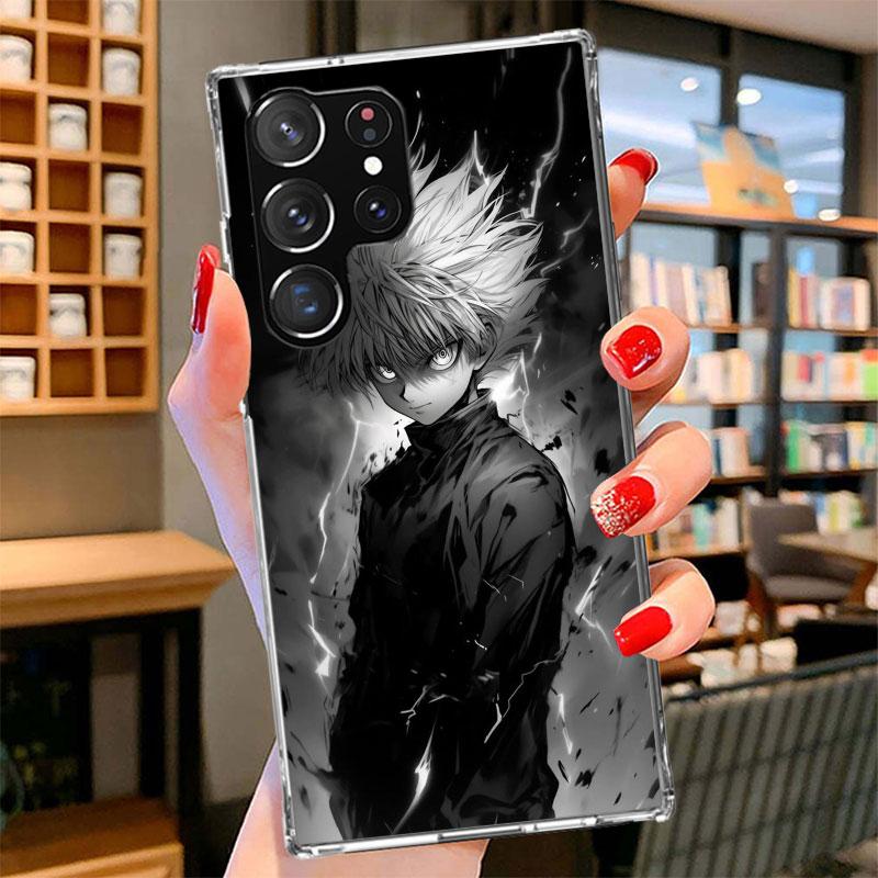 Huner X-Hunters Killua Phone Case For Samsung Galaxy S26 S25 Edge S24 Ultra S23 S22 Plus S21 S20 FE Soft Fundas Shell Galaxy S25