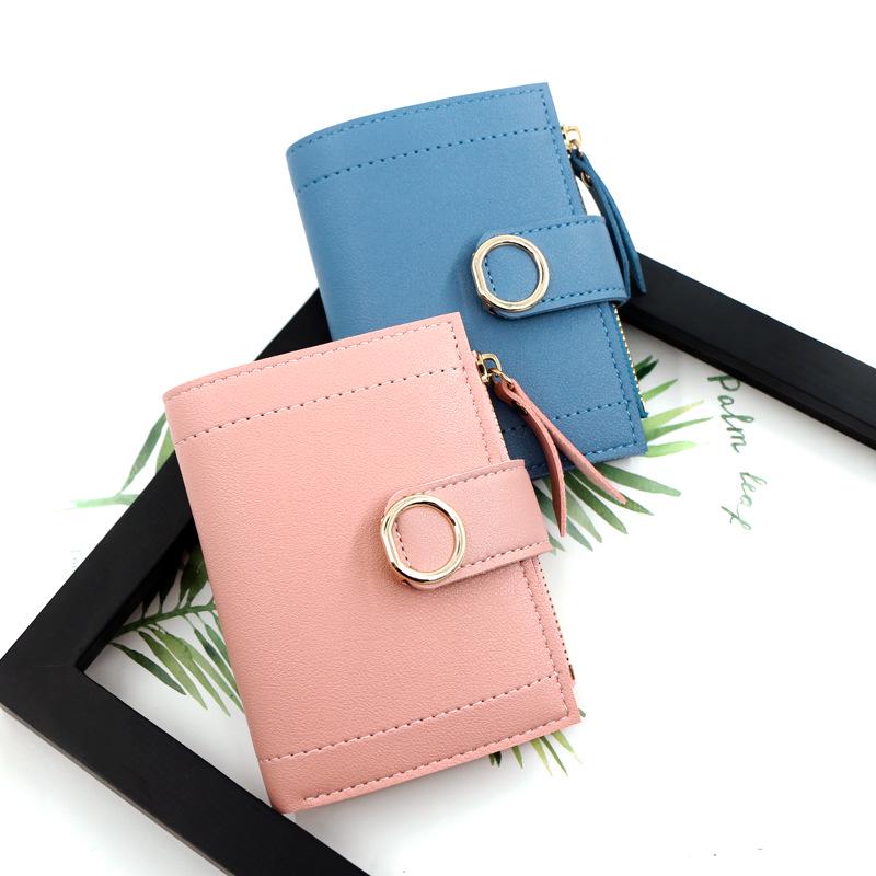 Women's Korean Style Tassel Bi-Fold Wallet - Simple, Fashionable Coin Purse