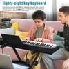 Electronic Keyboard Piano 88 Key Keyboard, Electric with Full Size Semi Weighted Keys, Sustain Pedal, Power Supply, Stand, Carrying Case, Headphone