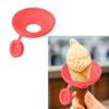 Pack of 4 Leak-Proof Cone Support Colorful Silicone Food-grade Drip-Proof Children Popsicles Rack for Home Use