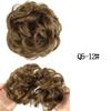MISS WIG Straight Donut Chignon Hairpieces Synthetic Ombre Elastic Chignon Fluffy Messy Scrunchies Hair Bun for Women