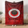 Gençlerbirliği Print Flannel Blanket High Quality Warm Comfortable Cover for All Seasons Perfect for Gifts Home Decor