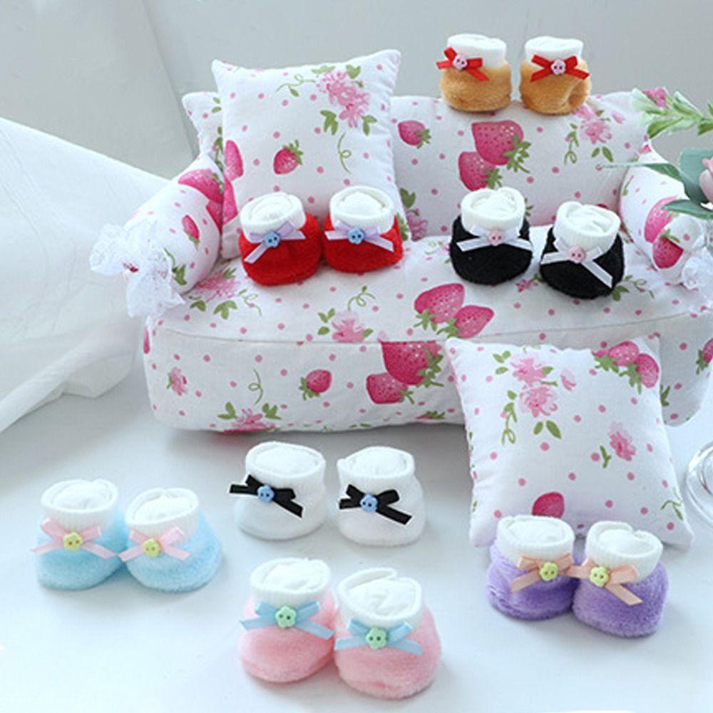 New 7 Styles Doll Plush Shoes Cartoon Style Clothes Accessories Dolls Shoes 20cm Cotton Doll