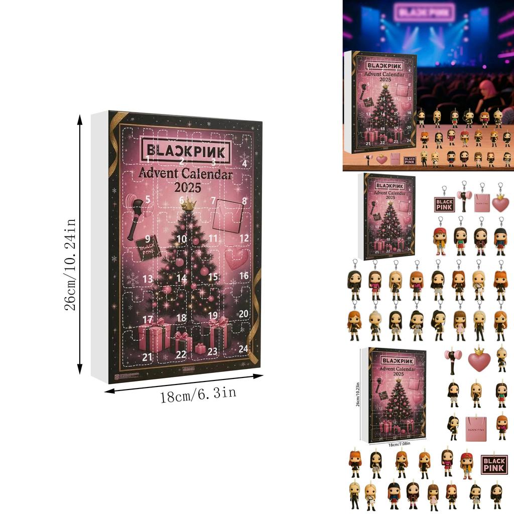 Blackpink Christmas Party Decorations Acrylic Hanging Ornaments For Seasonal Home Decor
