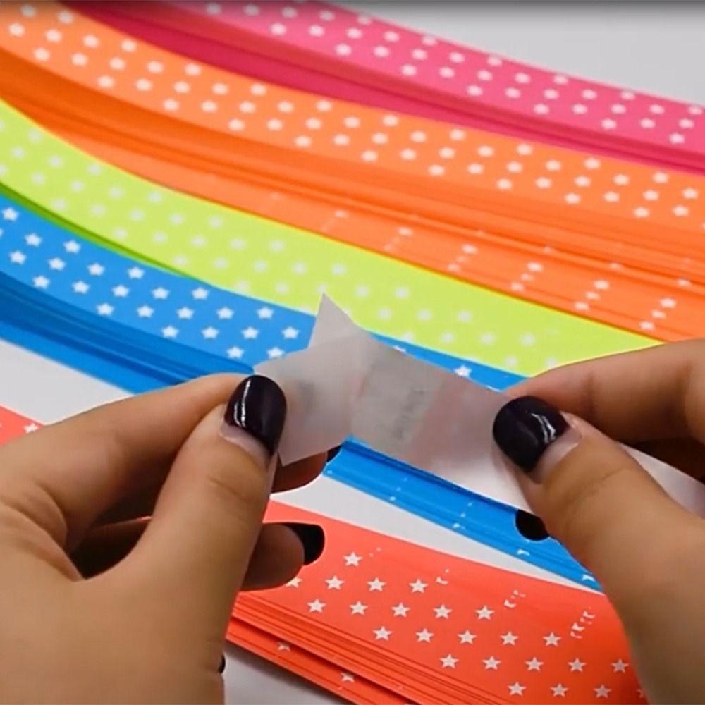 100Pcs Fluorescent Color Paper Fluorescence Wristbands Event Ticket Wristbands  for Concerts