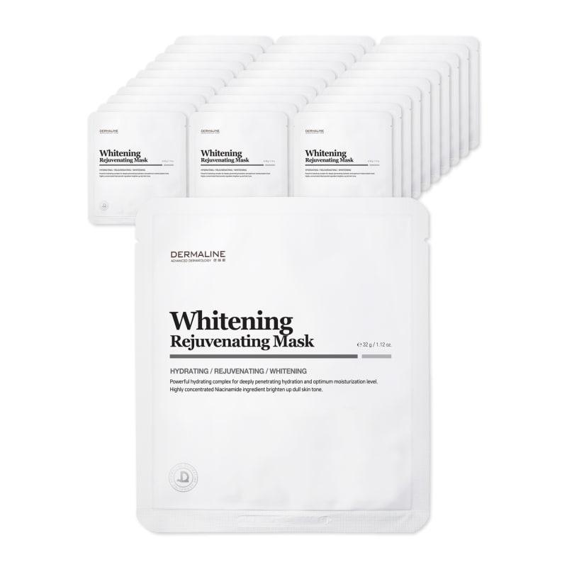DERMALINE Whitening Rejuvenating Mask Pack Set (30 Sheets)