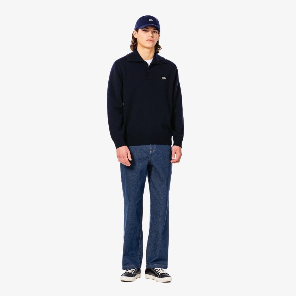 Lacoste Men's Denim-like Pants HH550E-55NMK9