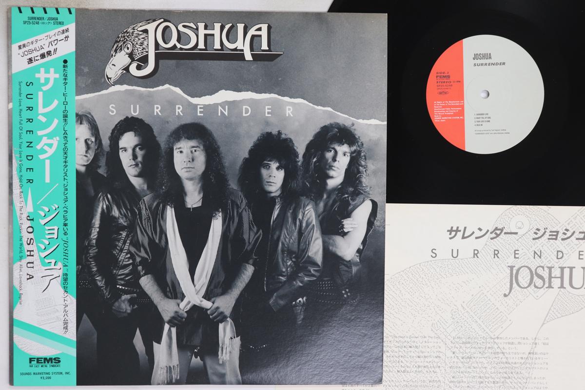 

LP Record JOSHUA - Surrender SP255248 Far East Metal 1985 Japan Obi Rock Used