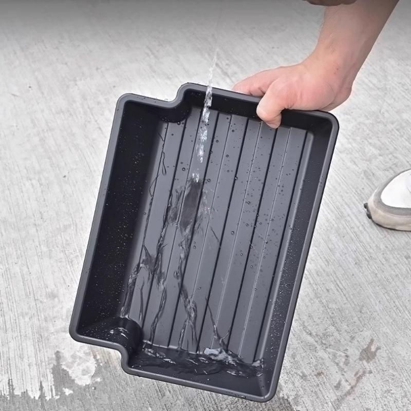 Car Under Seat Storage Box for Toyota For RAV4 2020-2025 2026 TPE Underseat Storage Box Organizer Trays Auto Accessories