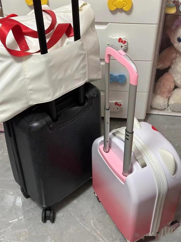 Hello My Cinnamoroll Boston Gym Sports Large Travel School Training Stylish Kitty, Melody, Bag, Bag, Bag, Carry-on Bag, Capacity, Bag, Foldable, Trip,