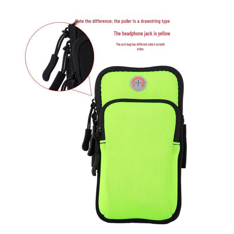 Waterproof Sports Phone Armband for Running - Unisex Wrist Bag with Customizable Logo