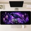 Mysterious Dark Woods Black Crow Art Large Extended Mouse Pad NonSlip Rubber Base With Stitched Edges For Gaming And Office Use