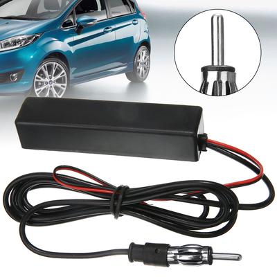 Universal 16/" Length Chrome Screw Fixed Base Decorative Antenna for Car Vehicle