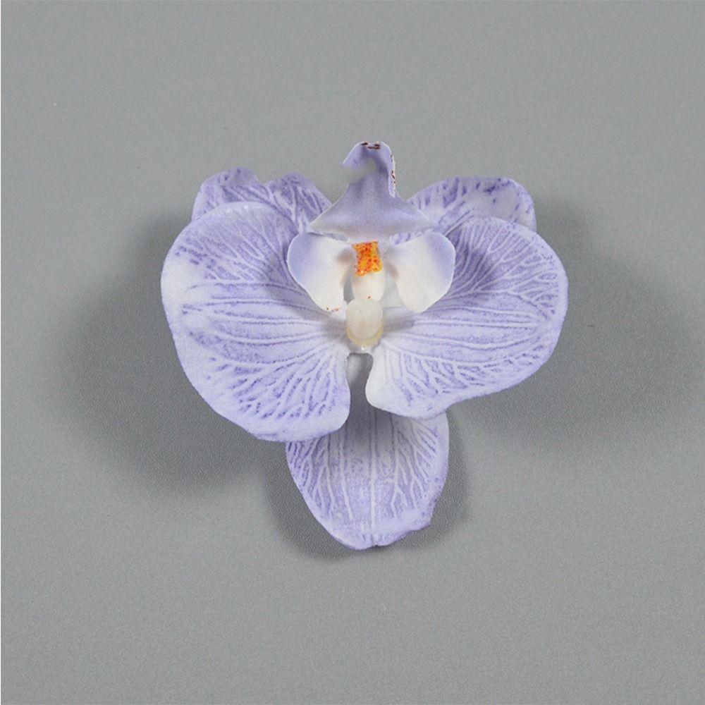 

Сделай сам Изготовление украшений Ремесло Имитация цветка Головной убор Цветок орхидеи-бабочки Подвеска Сделай сам L фиолетовый