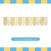 No Drill Magic Sticker Semi Curtain Colorful Removable Easy Install for RV Camper Window Travel Use
