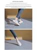 Genuine Leather White Women's Shoes 2025 - New Style, All-Match, Basic Flat Spring Student Sneakers