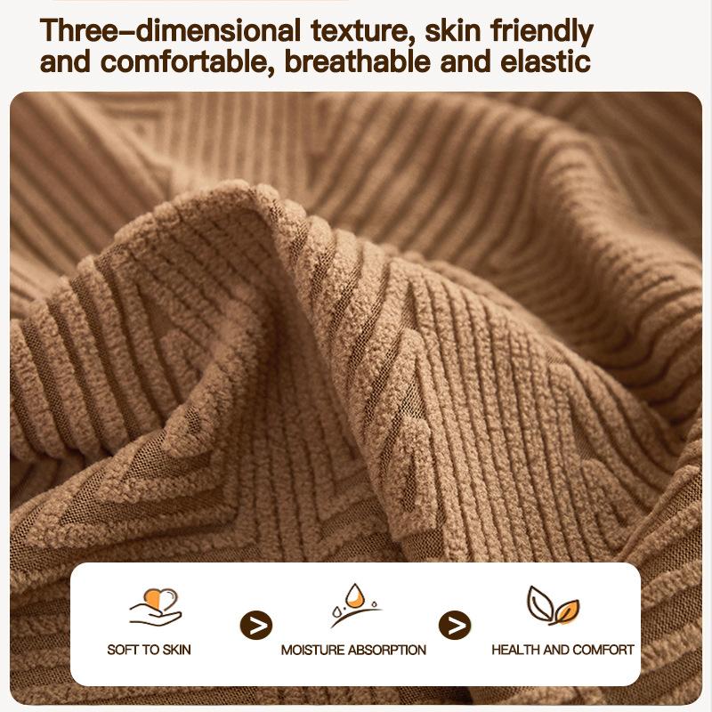 Thickened Elastic Chair Cover Skirt Integrated Stool Dust Cover Hotel Restaurant Universal In All Seasons