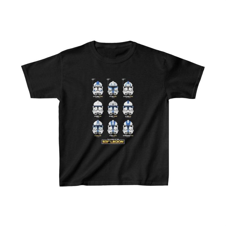 Star Wars Kids Cotton T-Shirts - Troopers of the 501st Legion 100