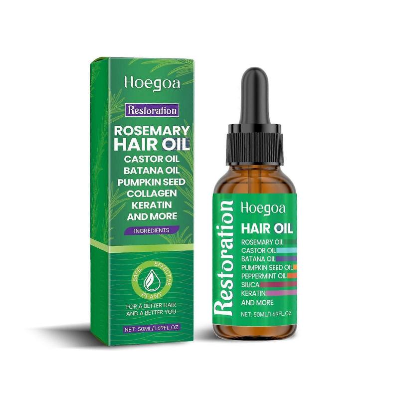 Hoegoa Rosemary Hair Care Essential Oil Nourishing Strong Moisturizing Hair Nourishing And Hydrating Care Soft Essence