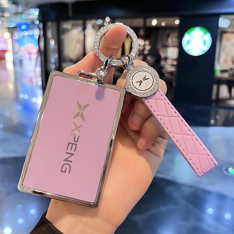 XPeng Schlüsselhülle für P7, G6, P5, G9, G3i - NFC Metallkartenhalter für Damen & Herren