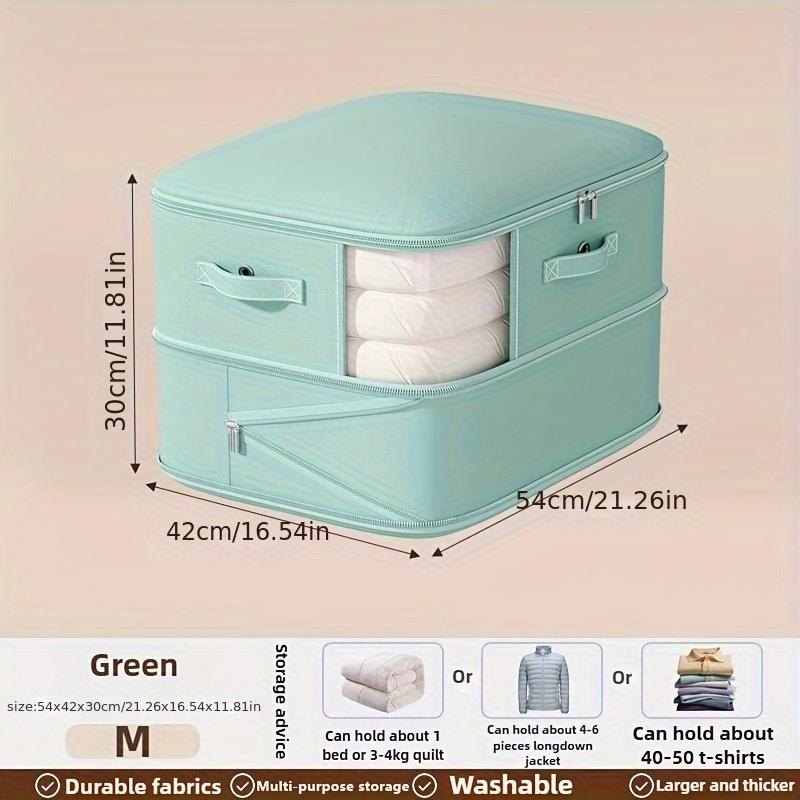 Large Capacity Oversized Portable Compression Storage Bag, Suitable for Clothes, Quilts, Pillows, Sofa Cushions, Duvets, Ideal for Bedrooms