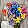 3 Hoofden Kunstbloemen Lelies DIY Bloemen Bloemenarrangement Nepbloemen Realistisch Plastic Kunstbloemen Fotografie Props