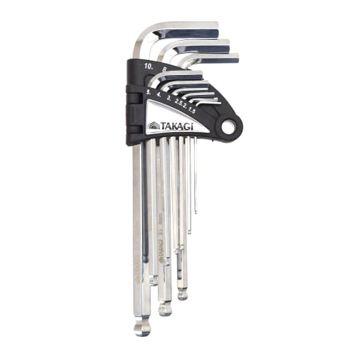 Takagi TAKAGI Ball Point Hex Wrench Set of 9
