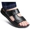 New Men's Anti-slip Breathable Sandals In Summer Wear Sandals To Drive Middle-aged and Elderly Dad Shoes