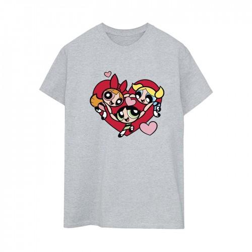 The Powerpuff Girls Dam/Damer Hållande Händer Pojkvän T-shirt