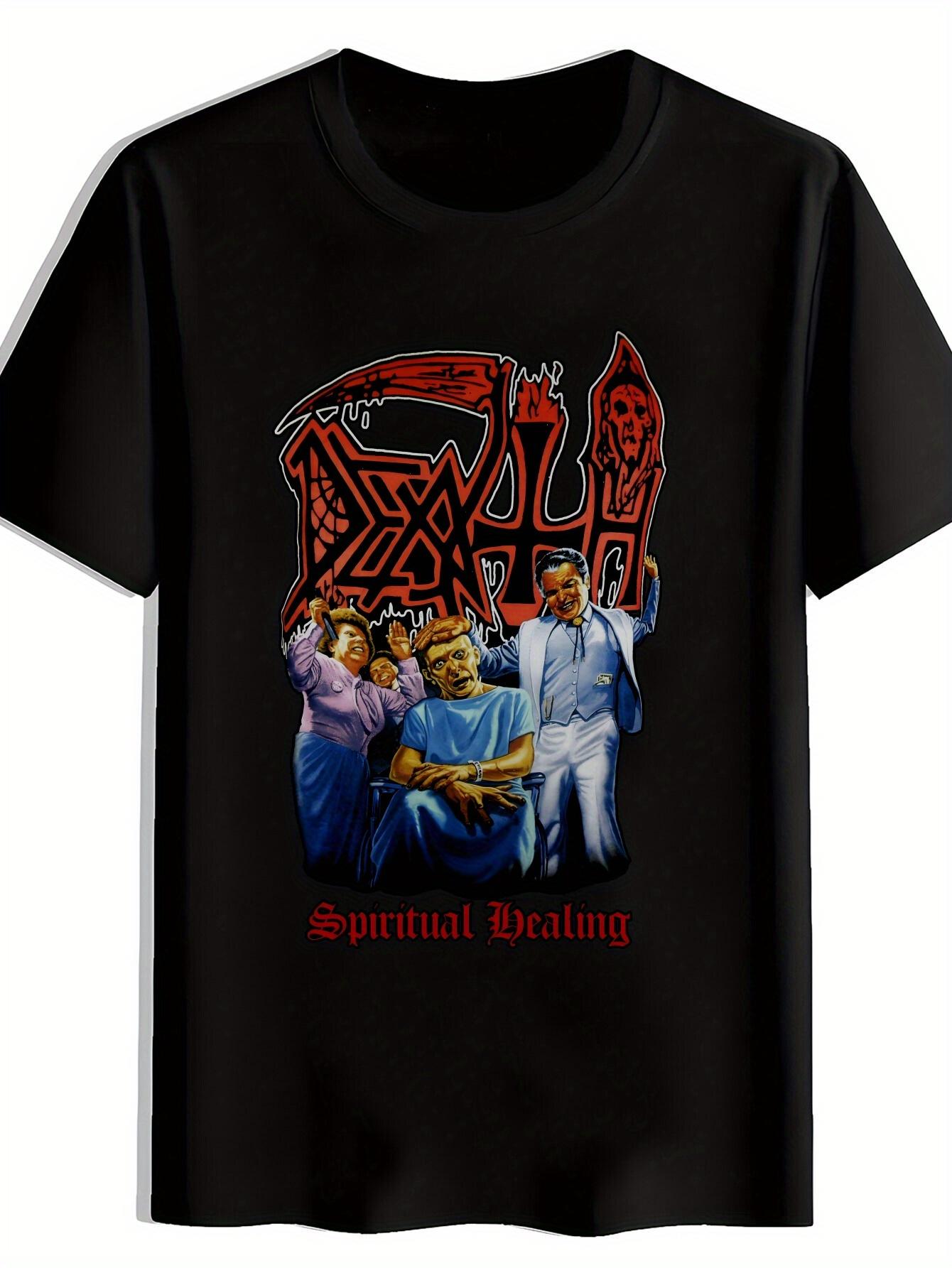 

Vintage Rock Band Graphic T-shirt - Retro Mid-Century Design XL