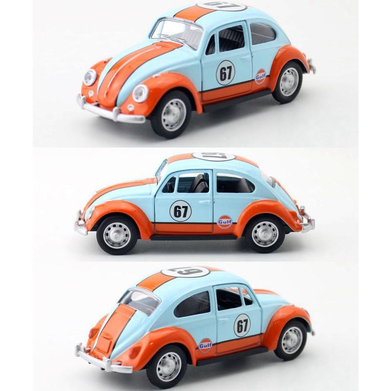 Beetle 136 Alloy Model Car With Inertia Mechanism For Fans Vehicle