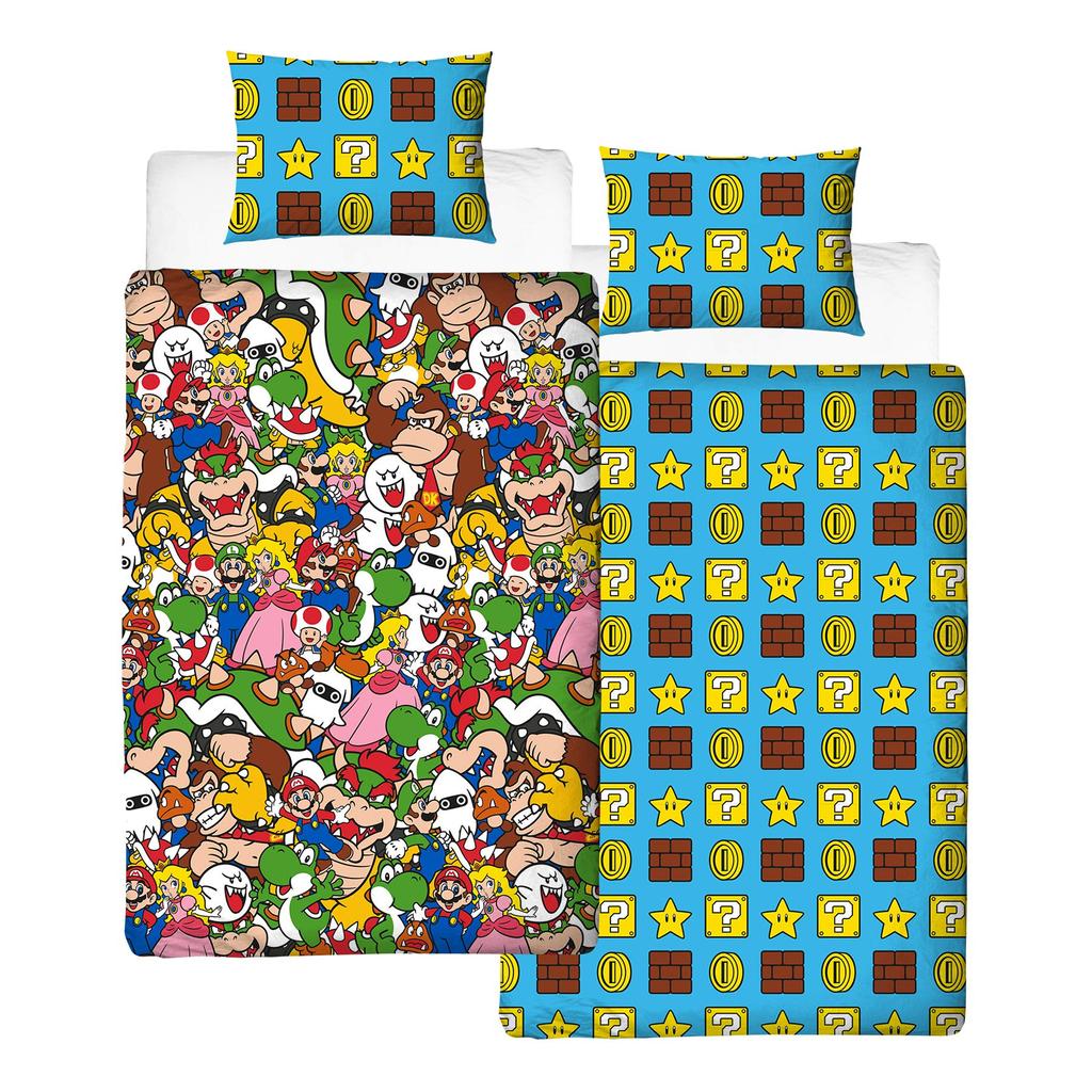 Nintendo Super Mario Reversible Duvet Set