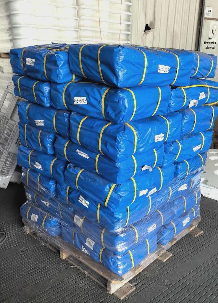 Durable Outdoor Waterproof Sunshade Tarpaulin - Anti-aging PE Rainproof Fabric