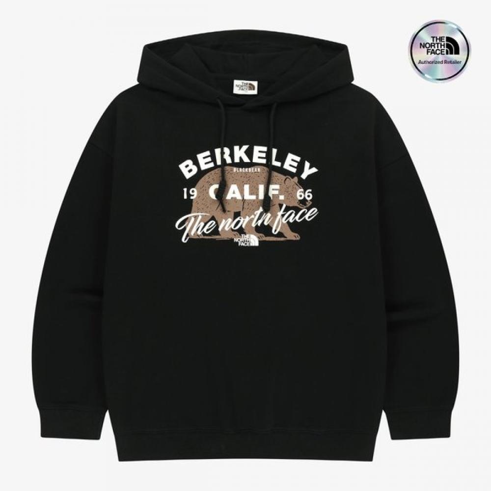 The North Face White Label Berkeley Hoodie Black Nm5ps03j BLACK/085
