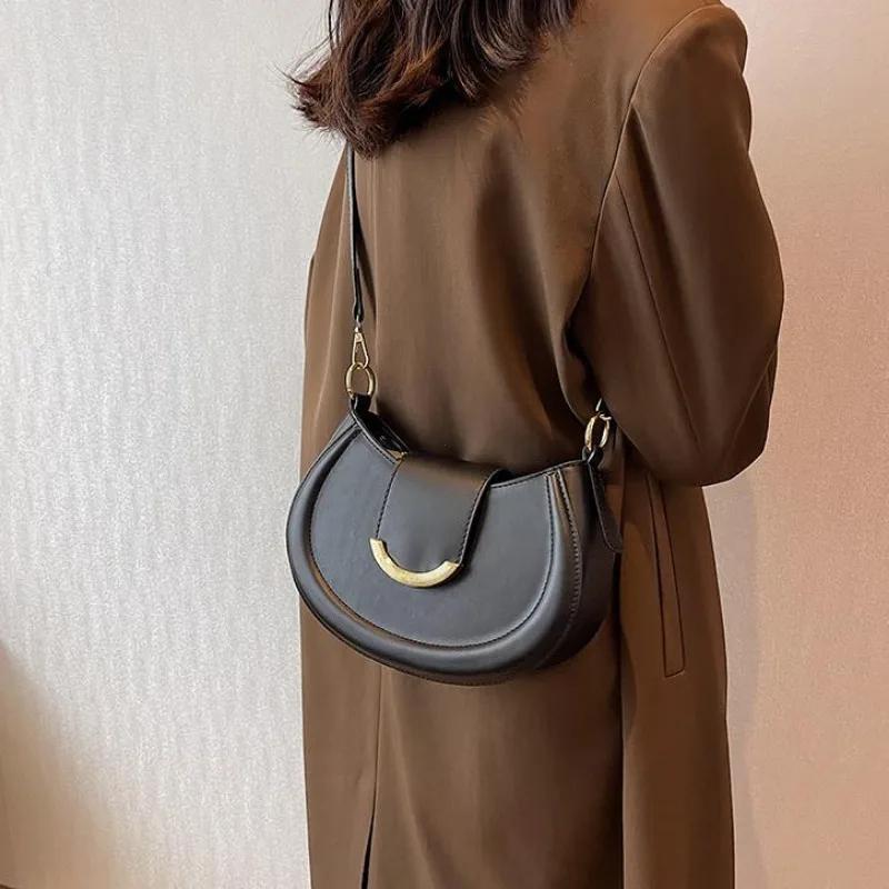 Achsel- und Schultertaschen für Damen, Designer-Trend, kleine Umhängetaschen und Geldbörsen aus Leder für die Achsel