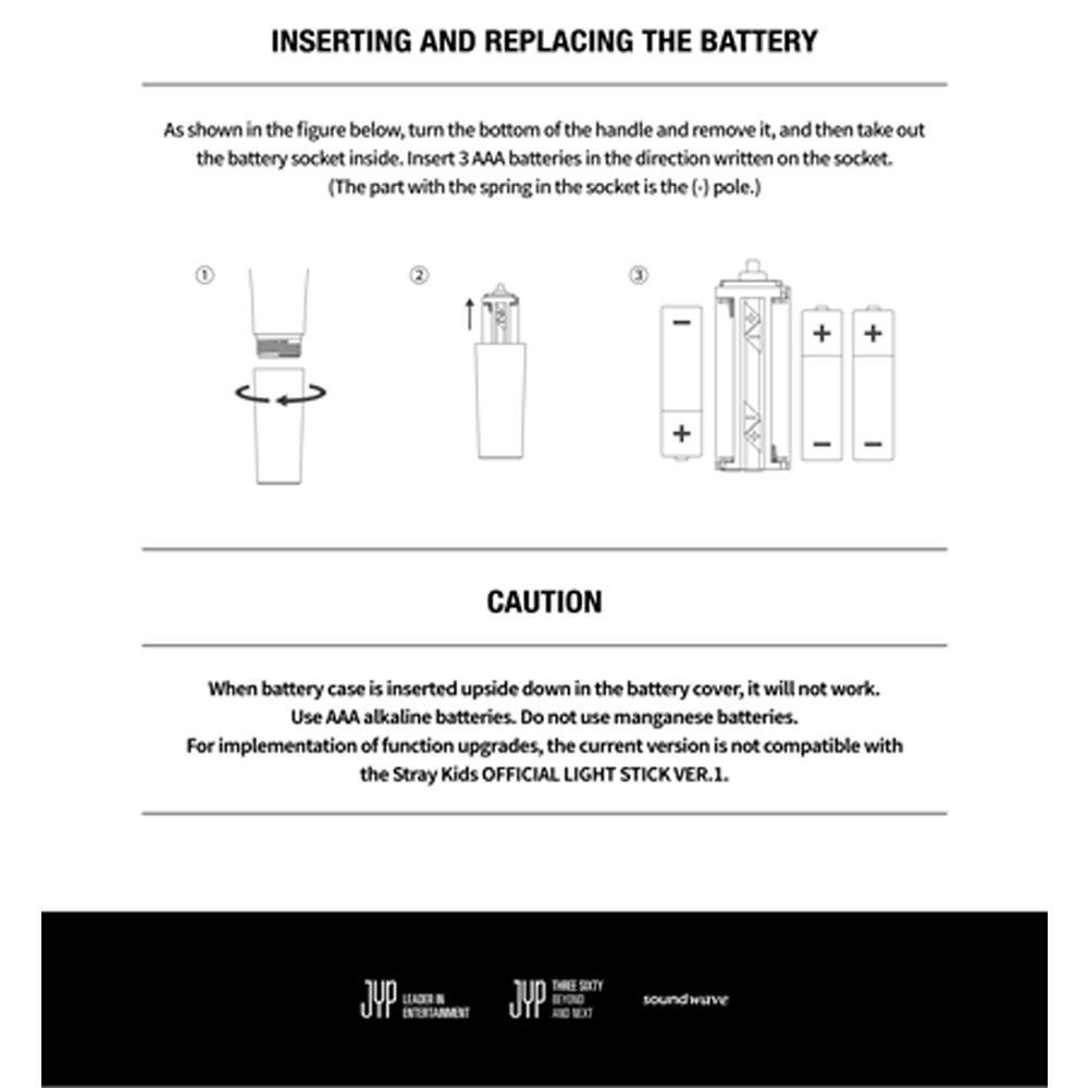 Stray Kids OFFICIAL LIGHT STICK VER.2