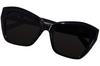 Balenciaga Asian BB0273SA Women's Sunglasses, Fit, 001, Black/Gray