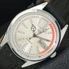 JAPAN VINTAGE REFURBISHED SEIKO 5 AUTOMATIC 6309A MENS SILVER WATCH A440743-4 Sk-a440743