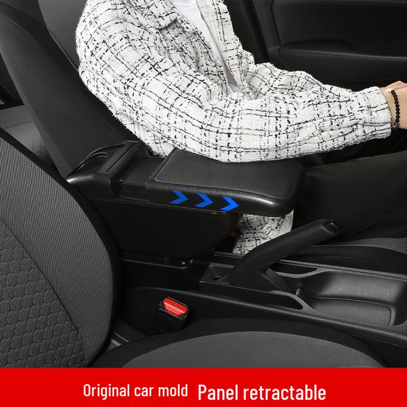 Adatto per Toyota Yaris 2008-2011: Bracciolo Centrale Senza Foratura