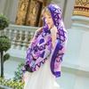 Women Oversized Printed Ethnic Style Neck Scarf Summer Beach Vacation Sunscreen Shawl
