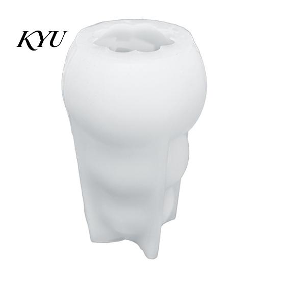 Silicone Candle Mold DIY Pumpkin for Halloween, Handmade Scented Making Mold, Gypsum Crafts Casting Cement Clay Epoxy Resin Reusable