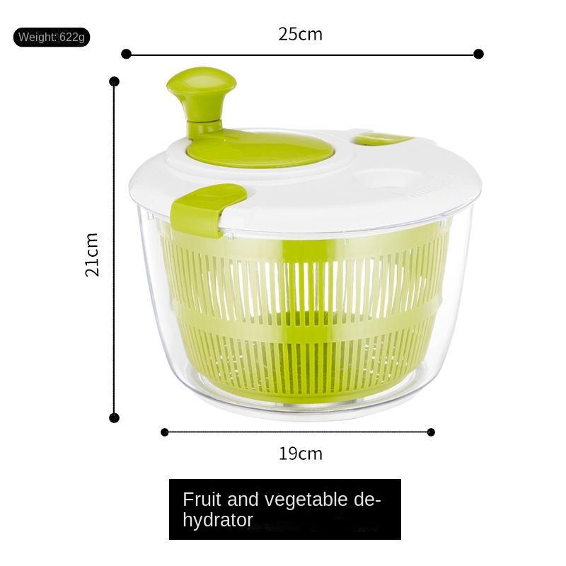 Déshydrateur de Légumes pour Salade Laveur de Fruits et Légumes de Cuisine Essoreuse à Légumes Panier d'Égouttage