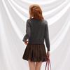 UNIFREE Women's Color-Block Lace Knit Cardigan