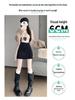 Sequin Tweed High-Waisted Irregular A-Line Slimming Skirt - Autumn/Winter 2025 Collection